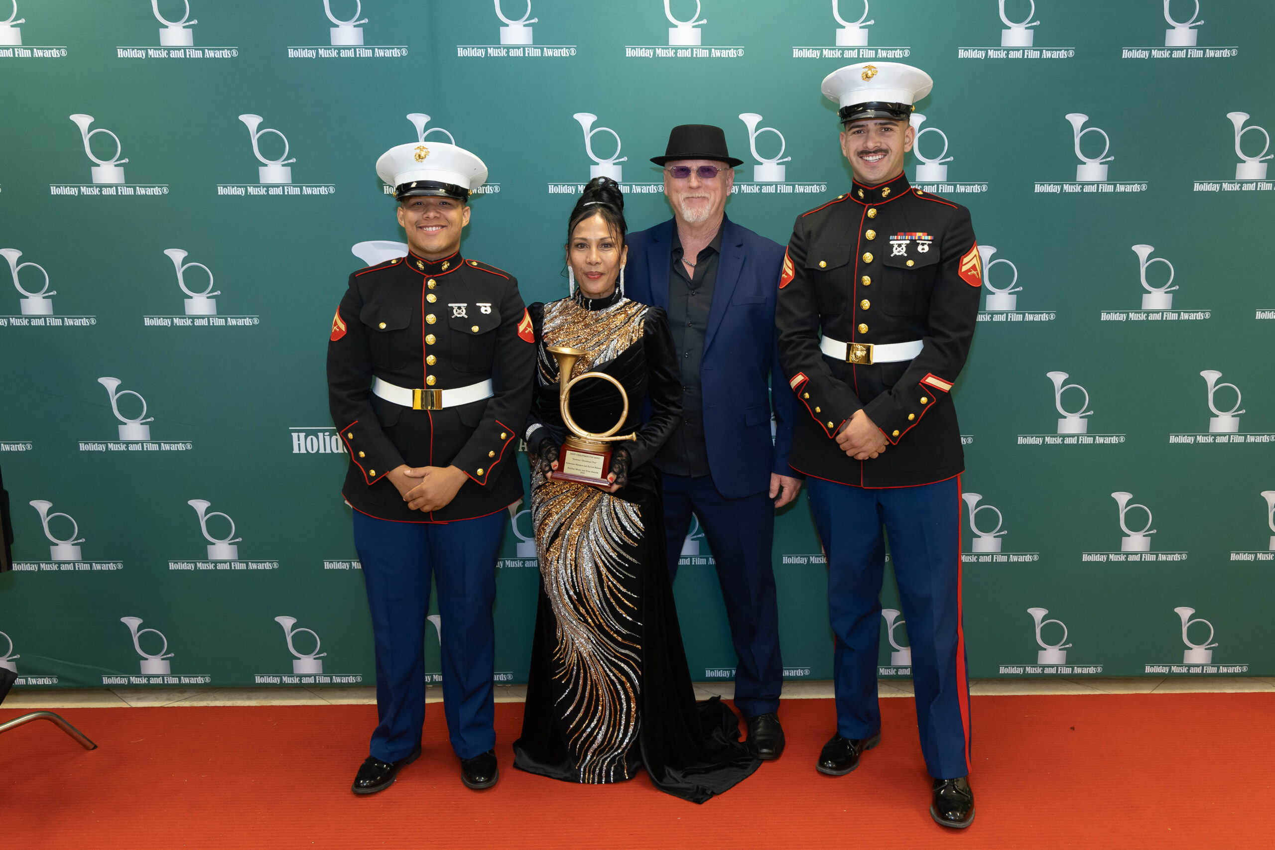 HMFA 2025 red carpet