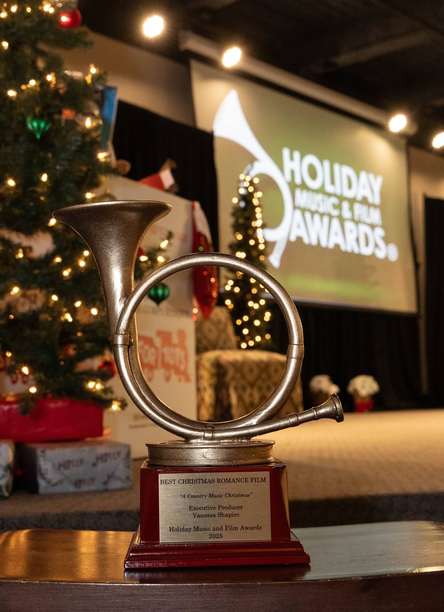 HMFA award trophy